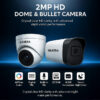 Maxera 2MP HD Dome & Bullet Camera Set