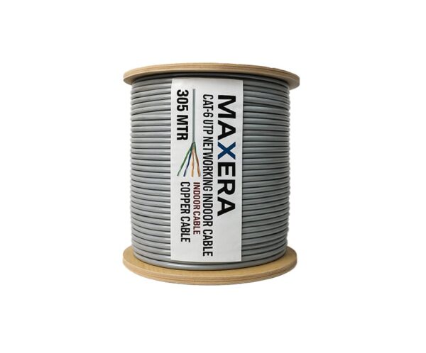 MAXERA CAT-6 UTP Indoor Copper Networking Cable (305 Meter)
