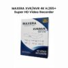 MAXERA XVR/NVR 4K H.265+ Super – HD Video Recorder