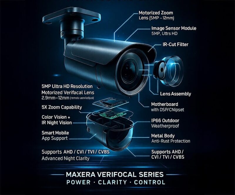 3-min Maxera Verifocal Series Motorized Zoom Camera (5MP)